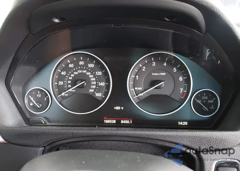 2016 BMW 320I xDrive from USA, damaged, VIN WBA8A3C54GK689786